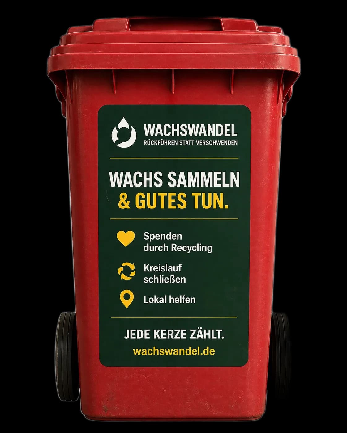 50 rote Tonnen - der Startschuss